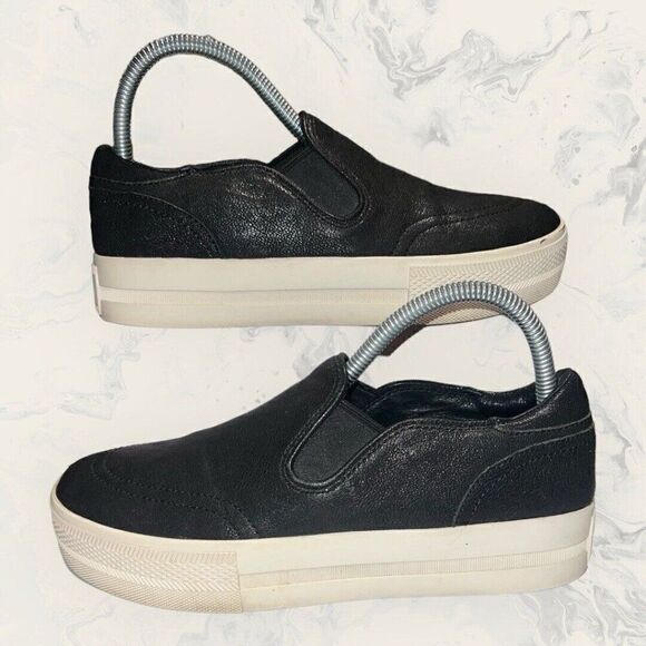 Ash Black Jungle Slip On Comfort Platform Fashion Sneakers Womens Size 8 - Picture 5 of 8